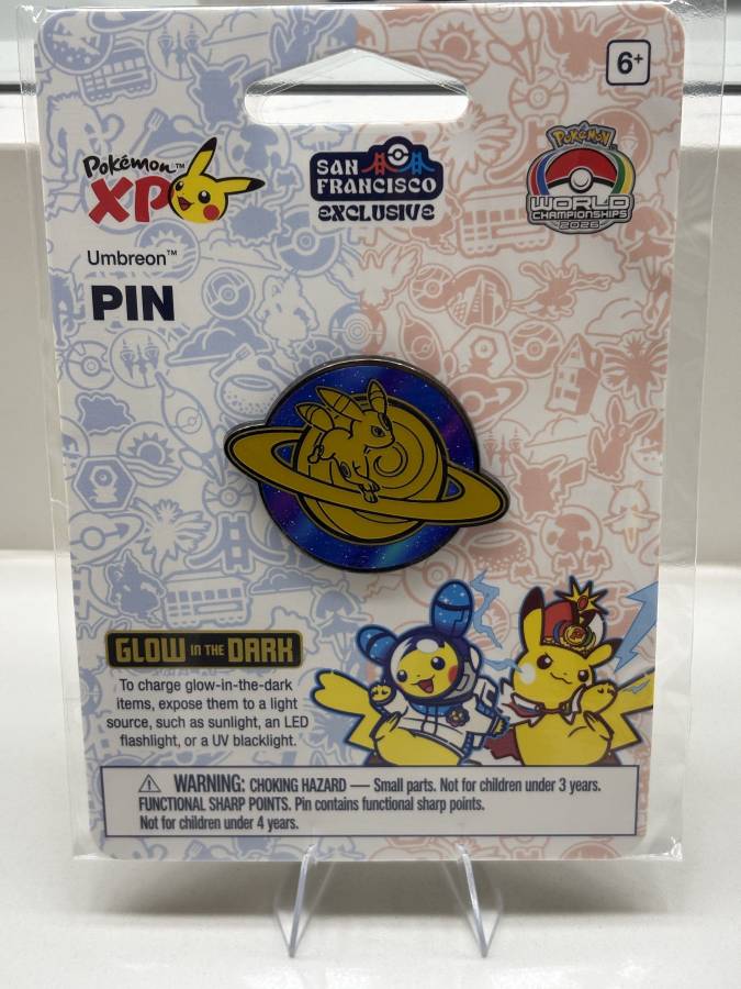 Pokemon World Championships 2026 - San Francisco Exclusive - Individual Pin: Umbreon