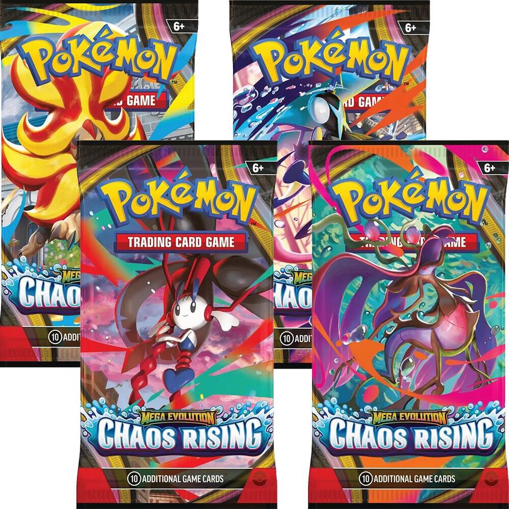 1x Pokemon - Chaos Rising Booster Pack - ME04: Chaos Rising (CRI)