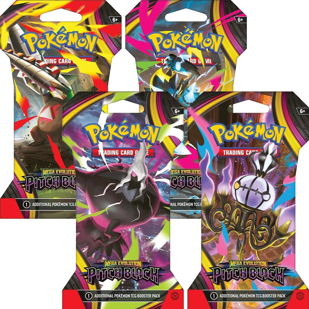 1xx Pitch Black Sleeved Booster Pack - ME05: Pitch Black (PBL)
