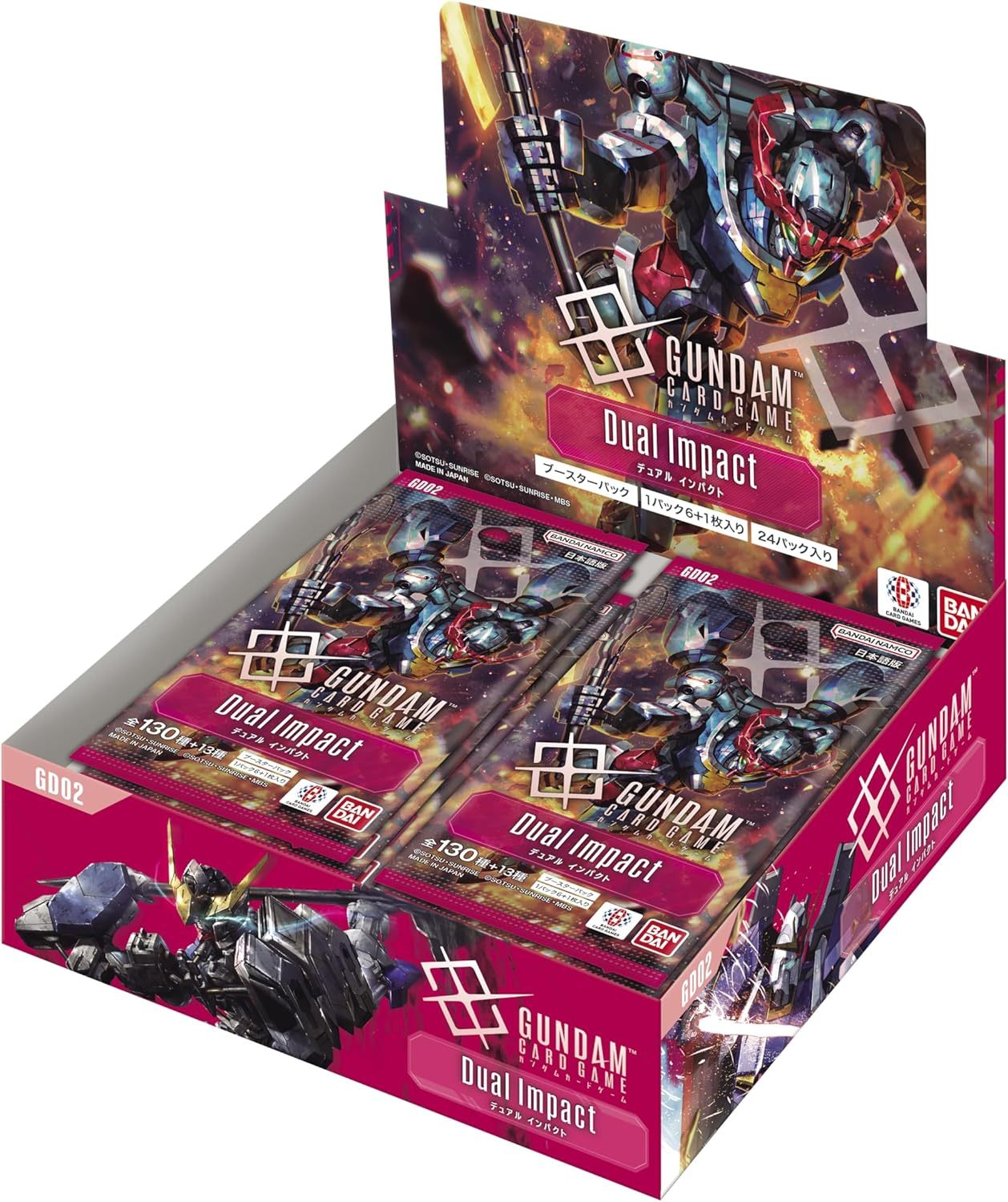 Bandai - Gundam Card Game - Dual Impact (GD02) - Booster Box - Japanese
