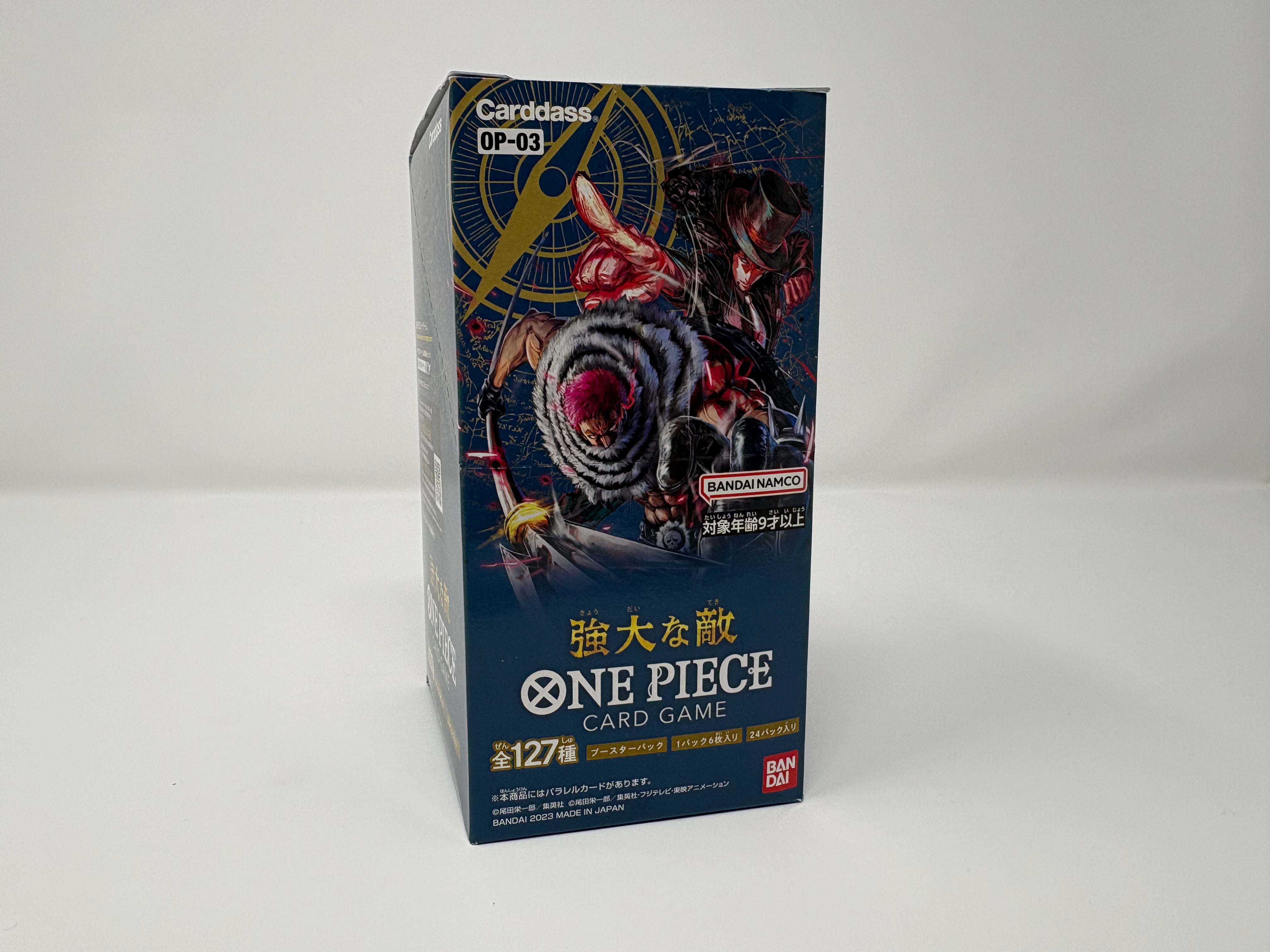 One Piece - Card Game - Pillars of Strength (OP-03) - Booster Box (Japanese) - 24 Packs