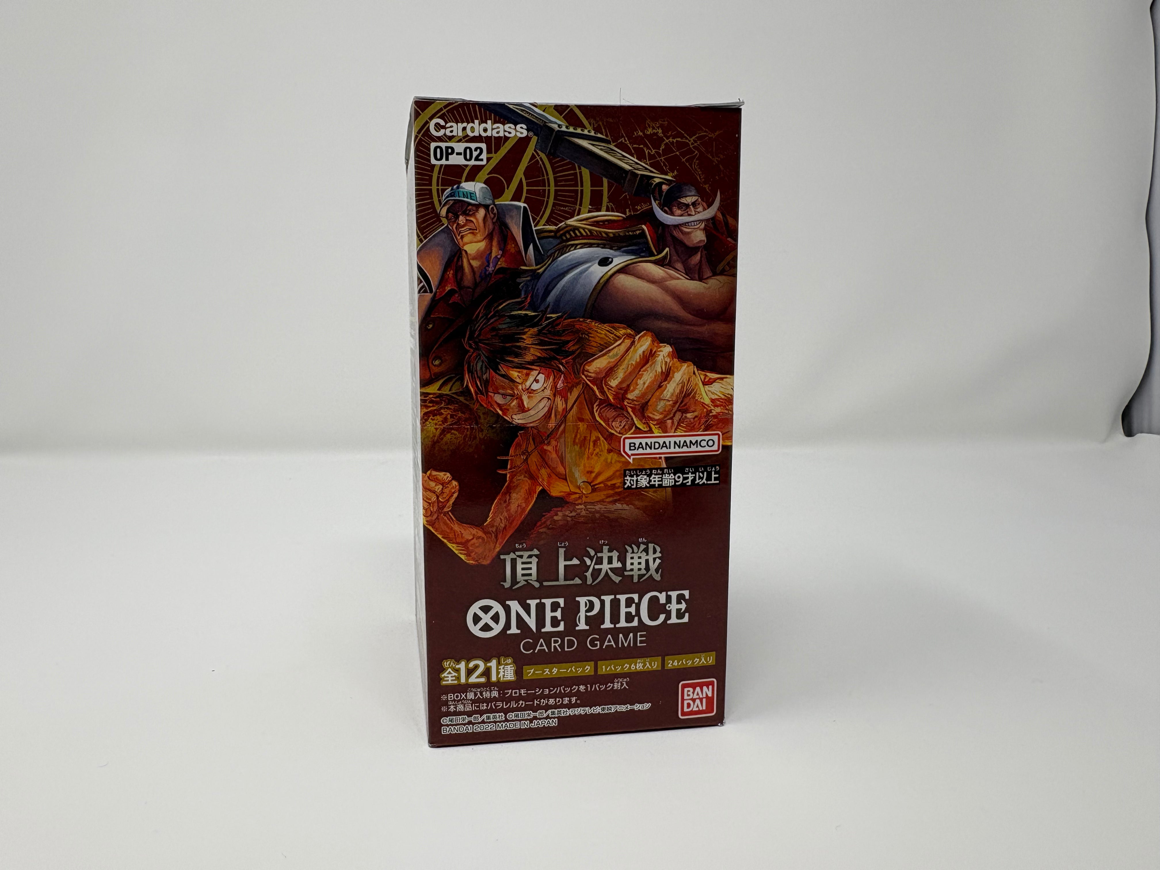 One Piece Card Game - Paramount War OP-02 - Booster Box - Japanese - New