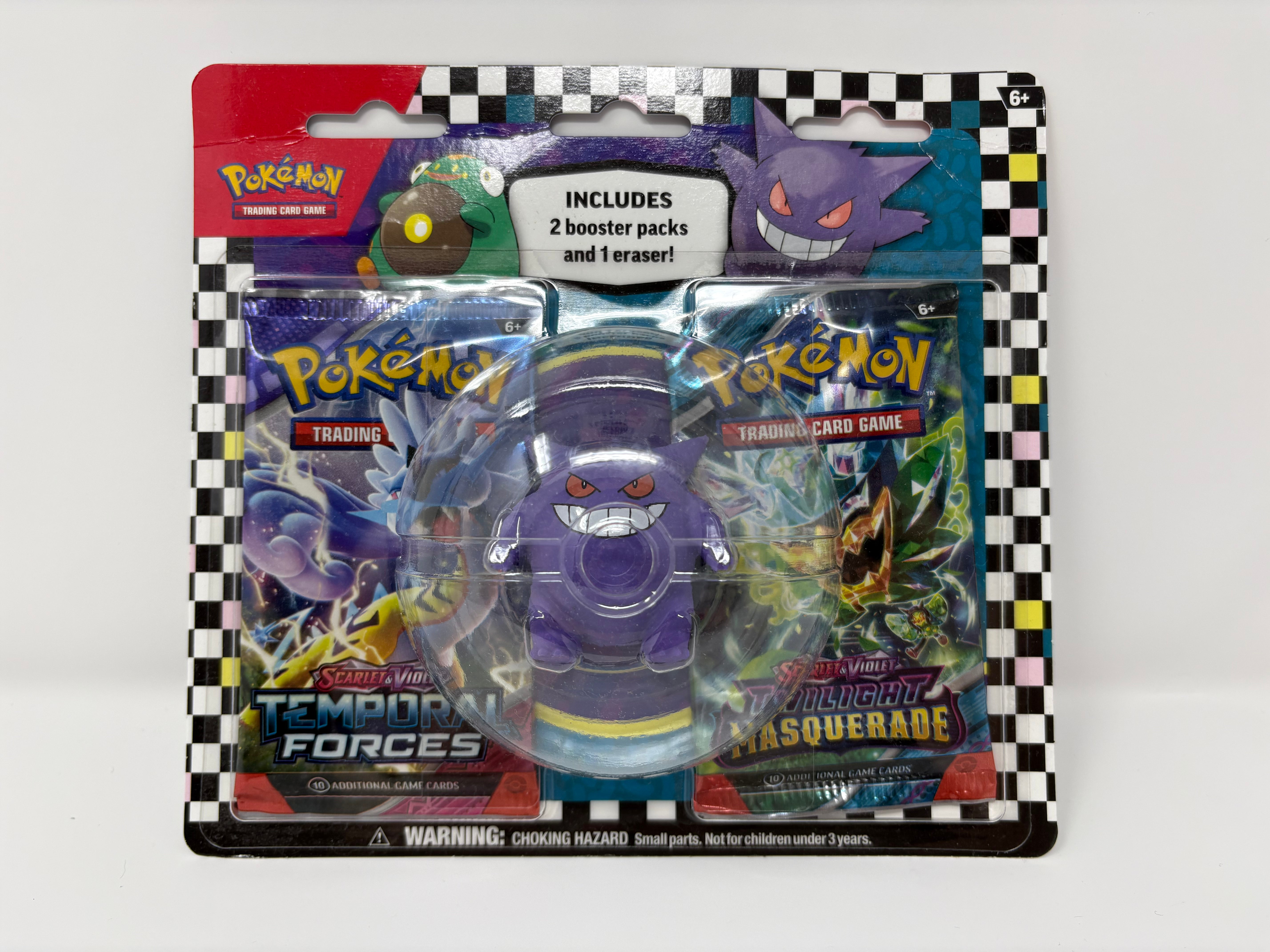 Pokemon TCG: Back to School Eraser Blister 2024 [Gengar] - New