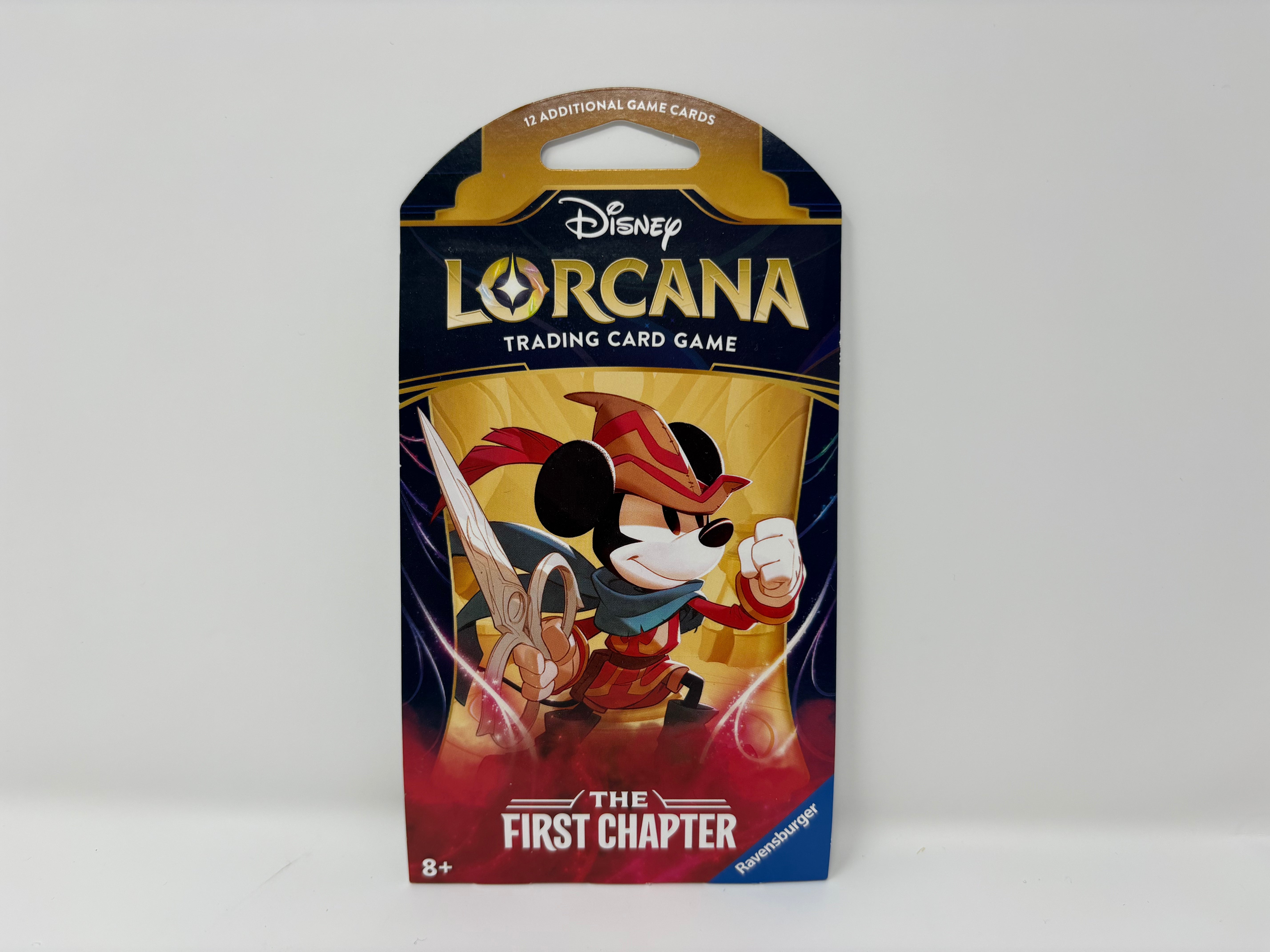 Disney Lorcana: The First Chapter Sleeved Booster Pack - Mickey Mouse Design - New Sealed