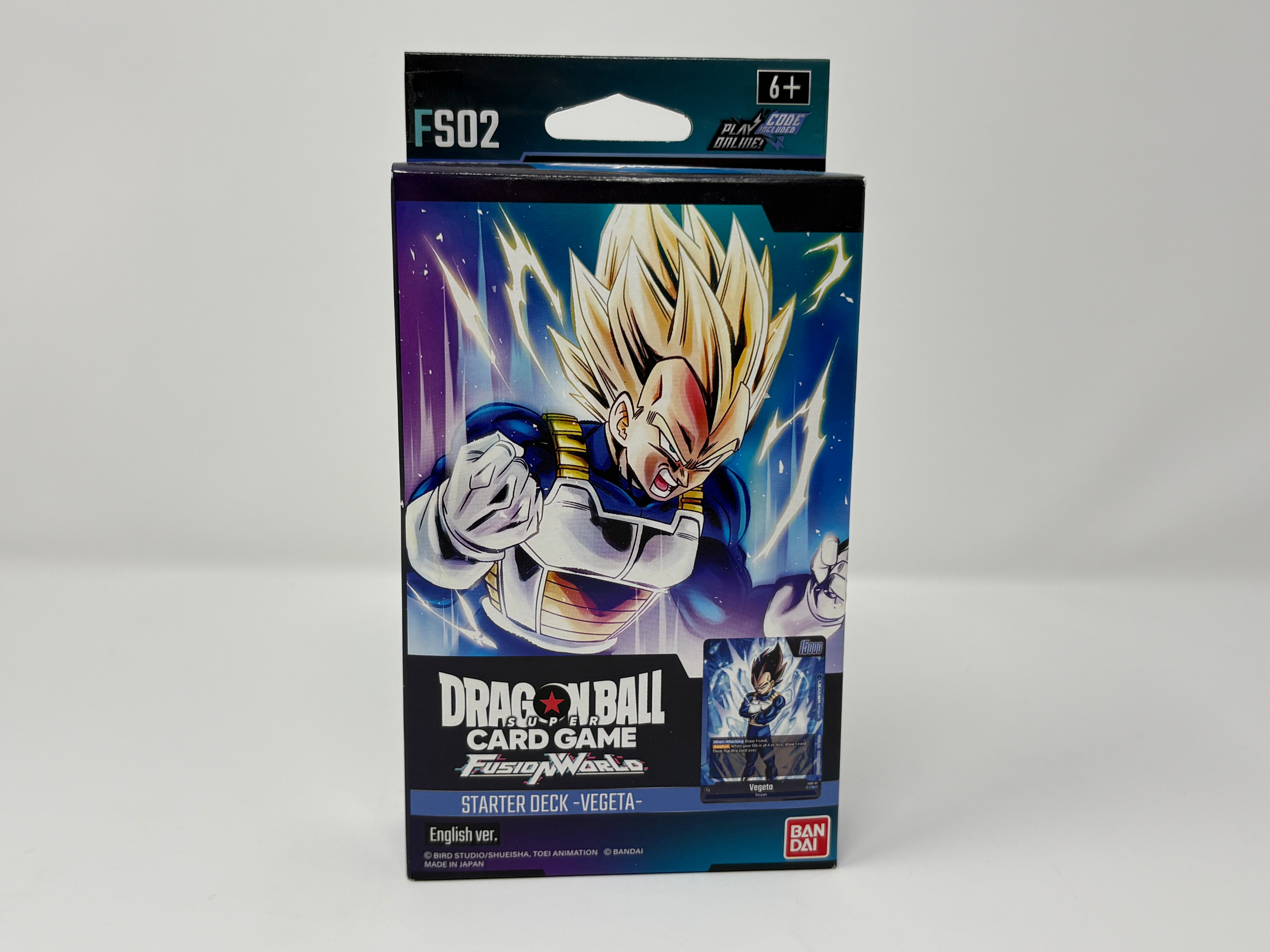 Dragon Ball Super Card Game - Fusion World - Starter Deck - Vegeta FS02