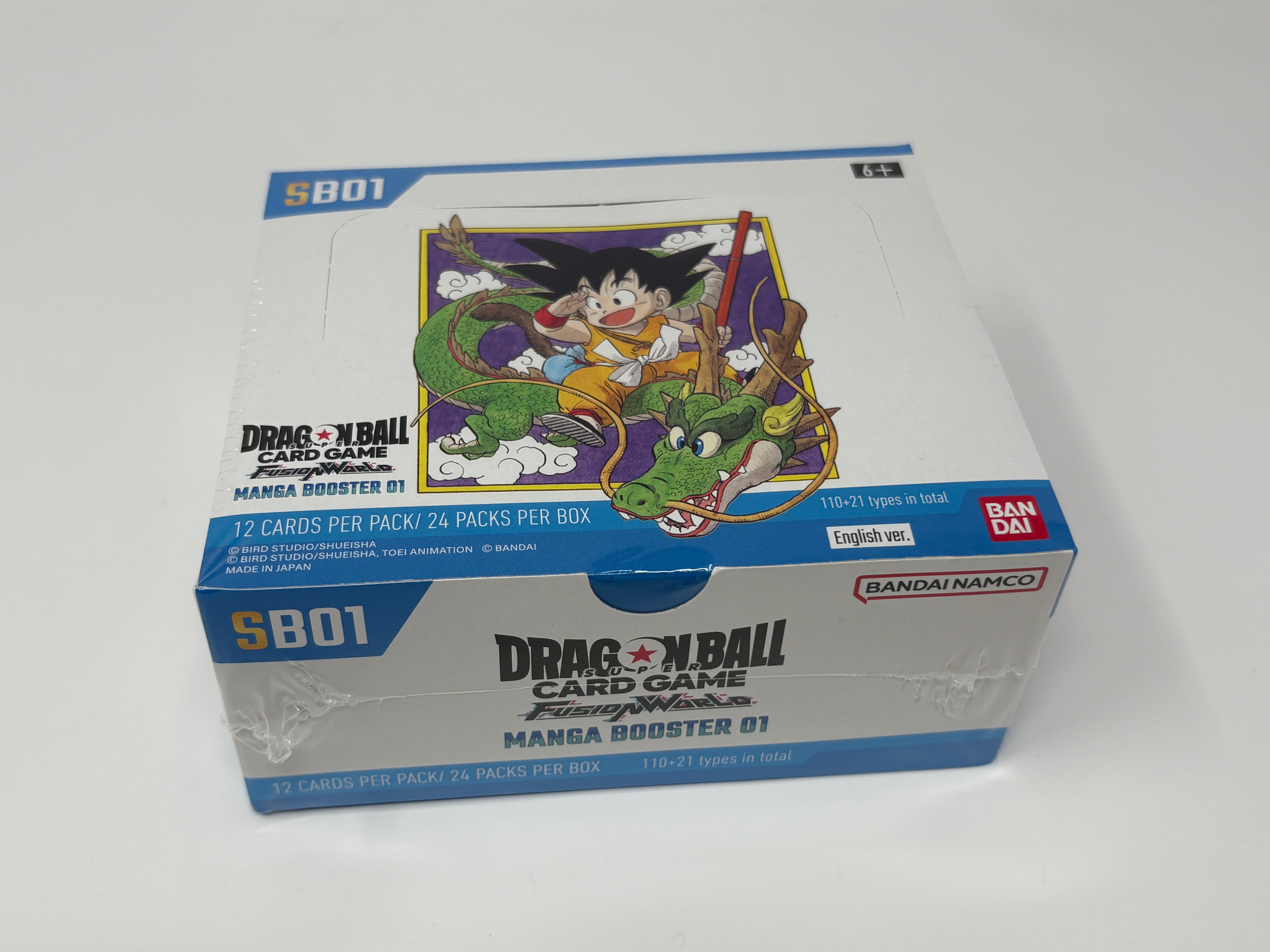 Dragon Ball Super - Card Game - Manga Booster 01 Booster Box (SB01) - Sealed
