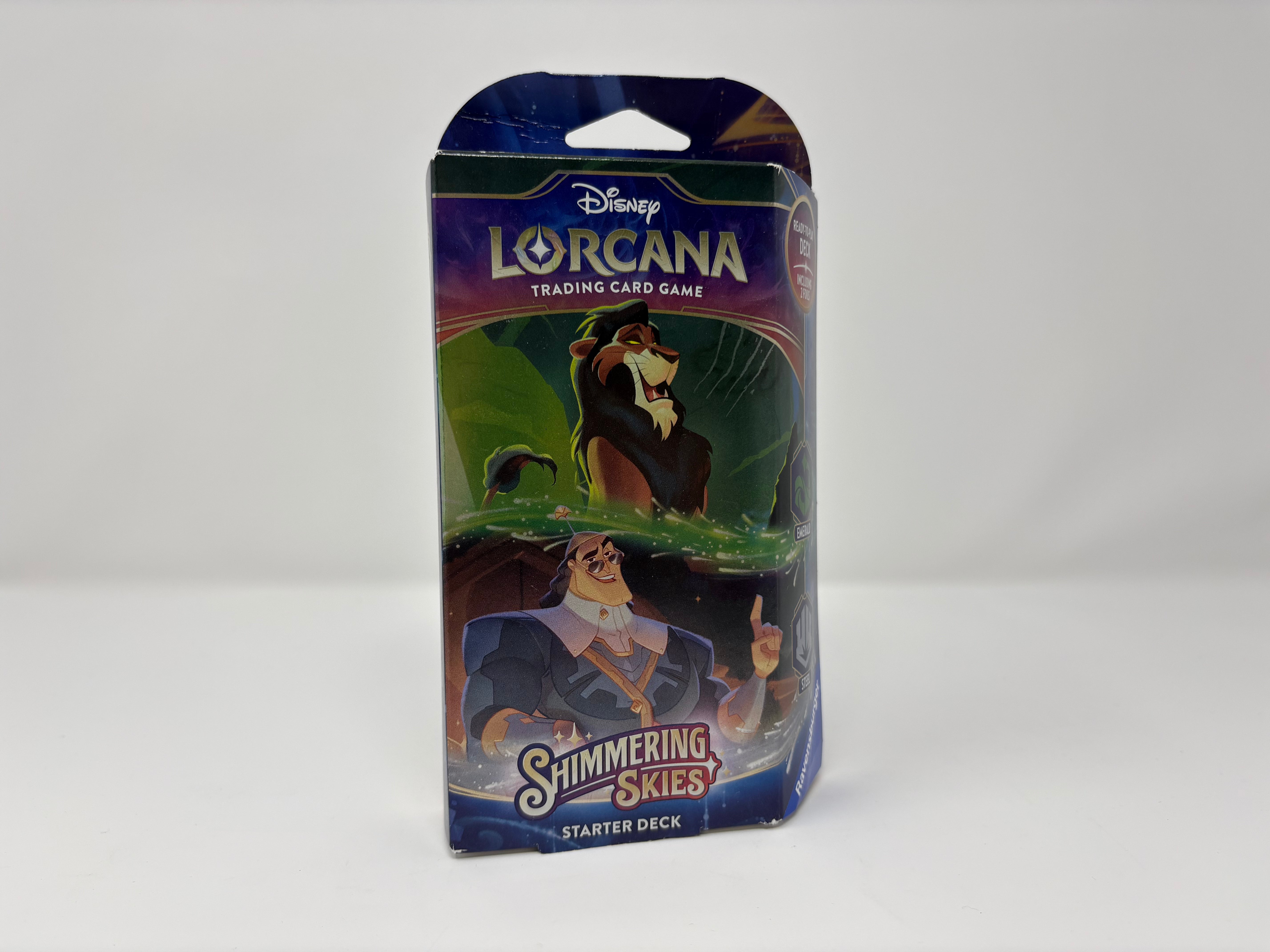 Disney Lorcana: Shimmering Skies - Starter Deck (Emerald & Steel) - New