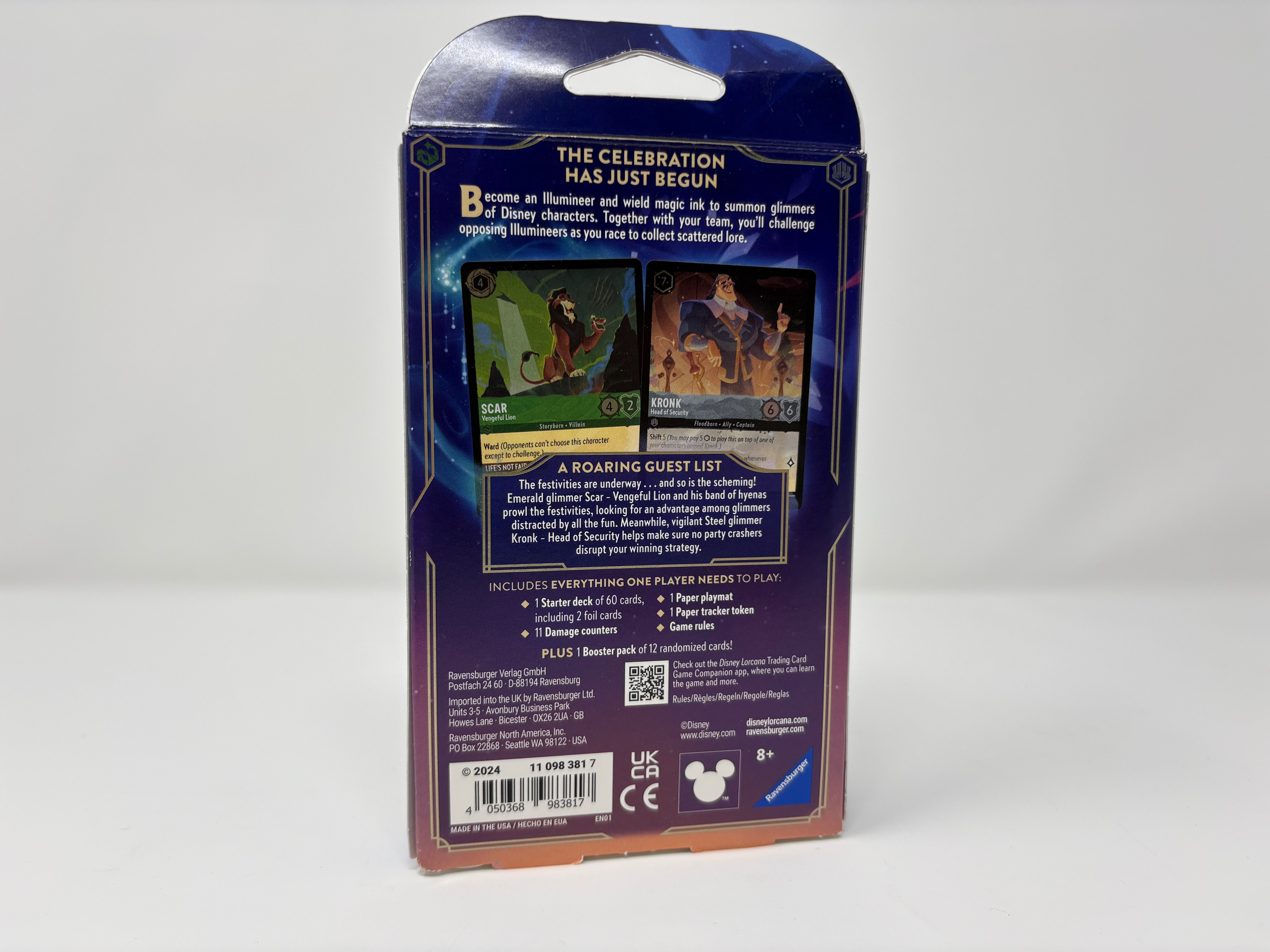 Disney Lorcana: Shimmering Skies - Starter Deck (Emerald & Steel) - New