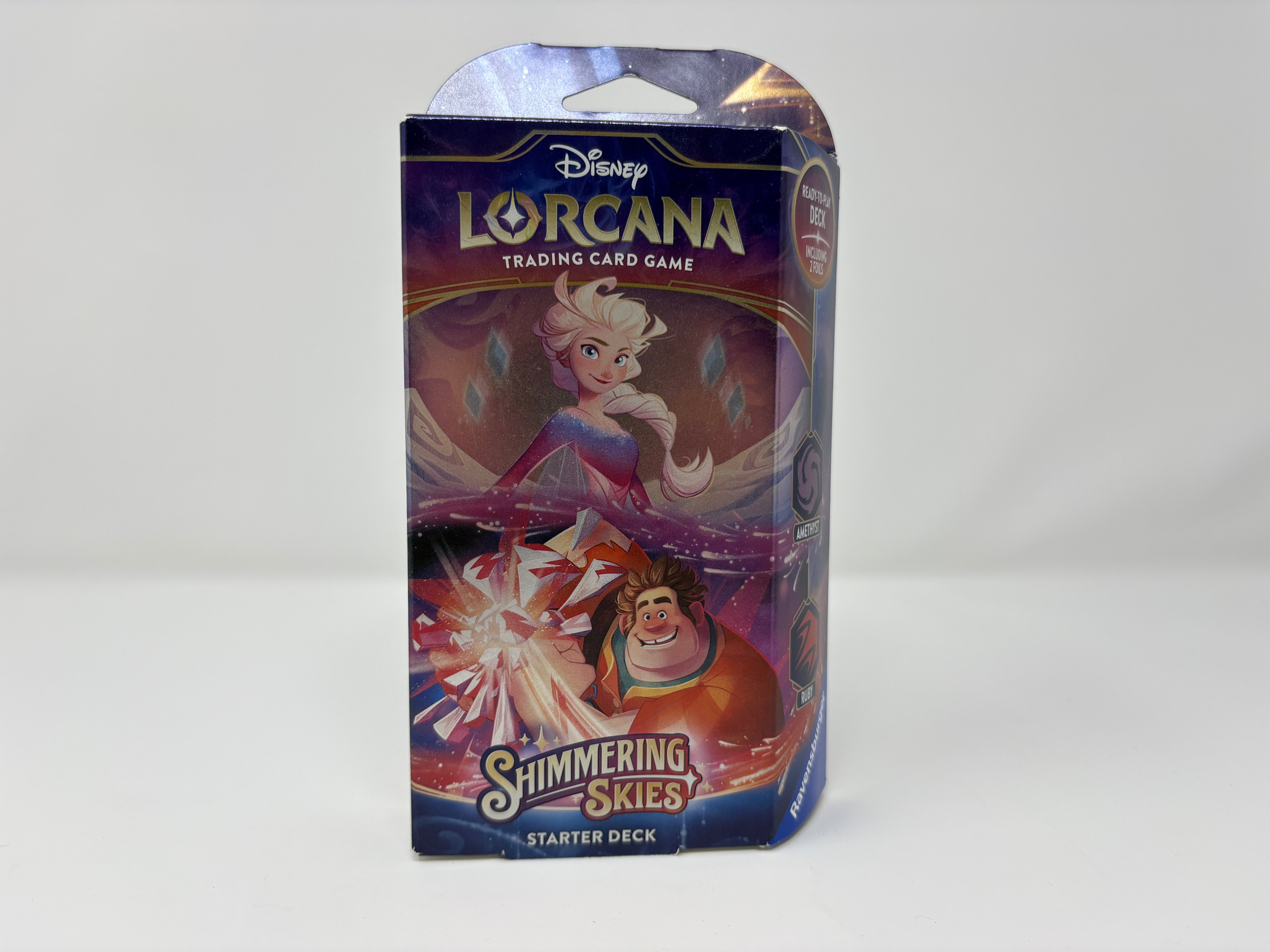 Disney Lorcana: Shimmering Skies Starter Deck (Amethyst & Ruby) - New