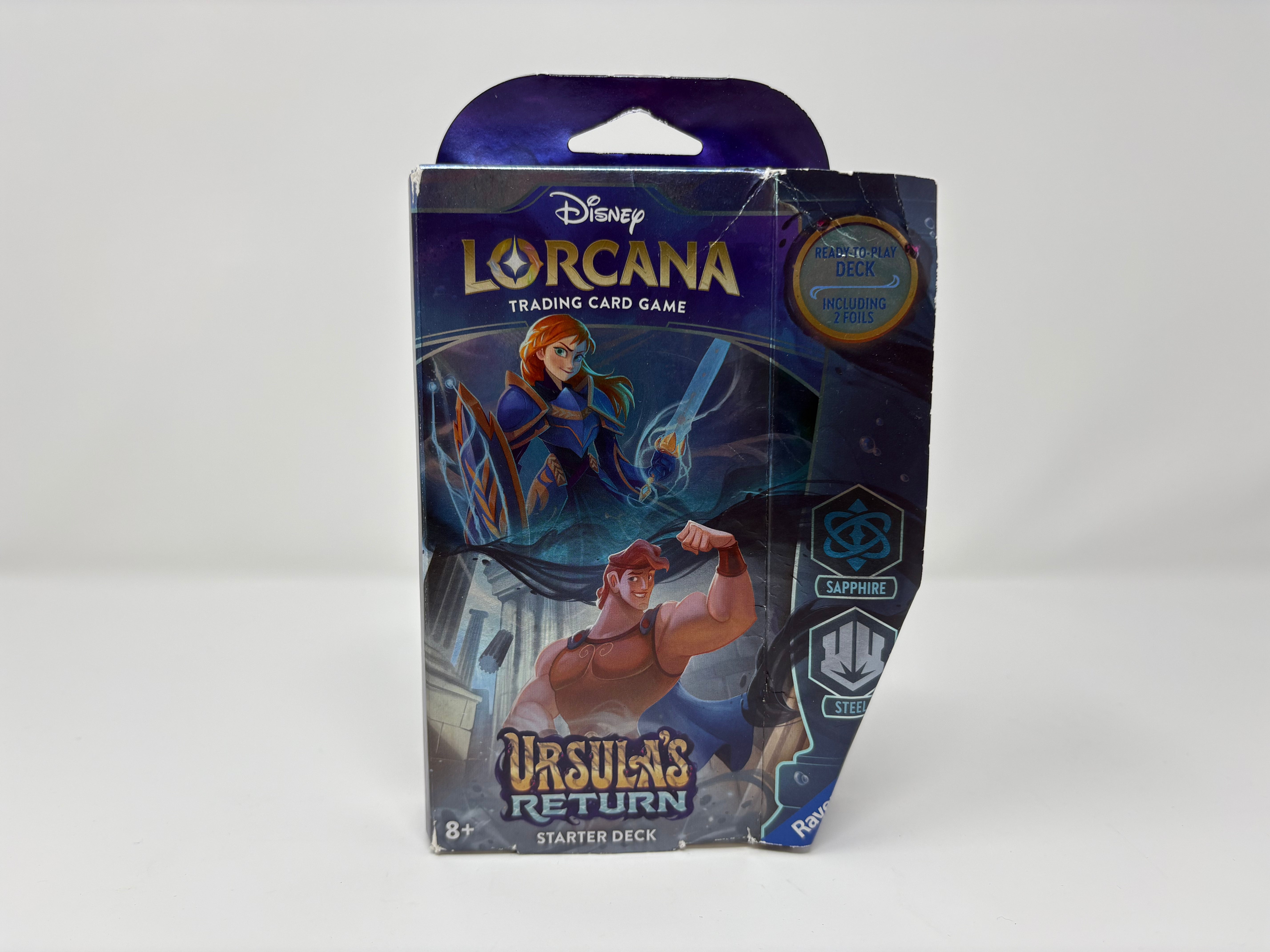 Disney Lorcana: Ursula's Return Starter Deck (Sapphire & Steel) - New Open Box