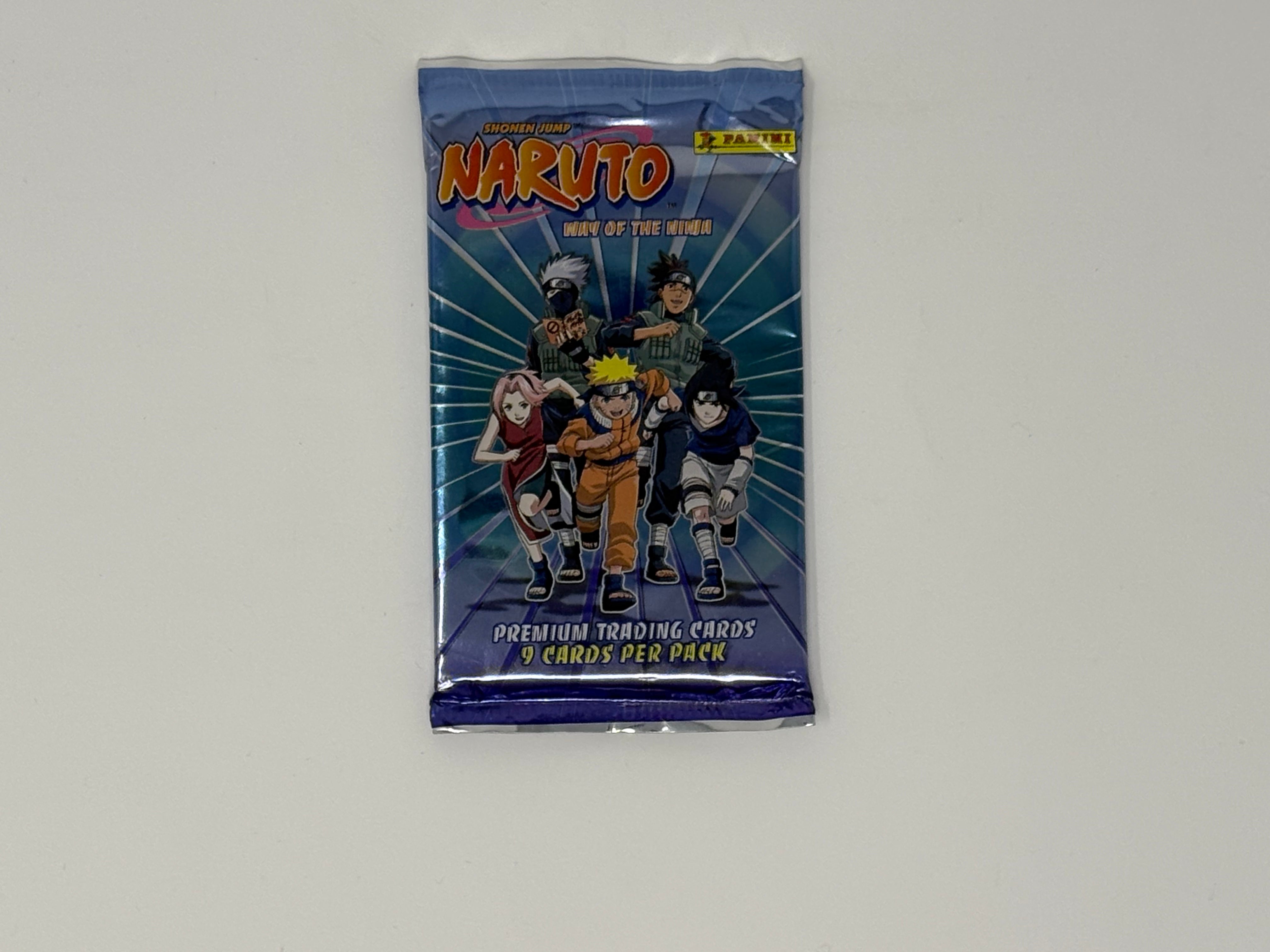 2002 Panini - Shonen Jump - Naruto - Way Of The Ninja - Premium Trading Cards Pack - Sealed