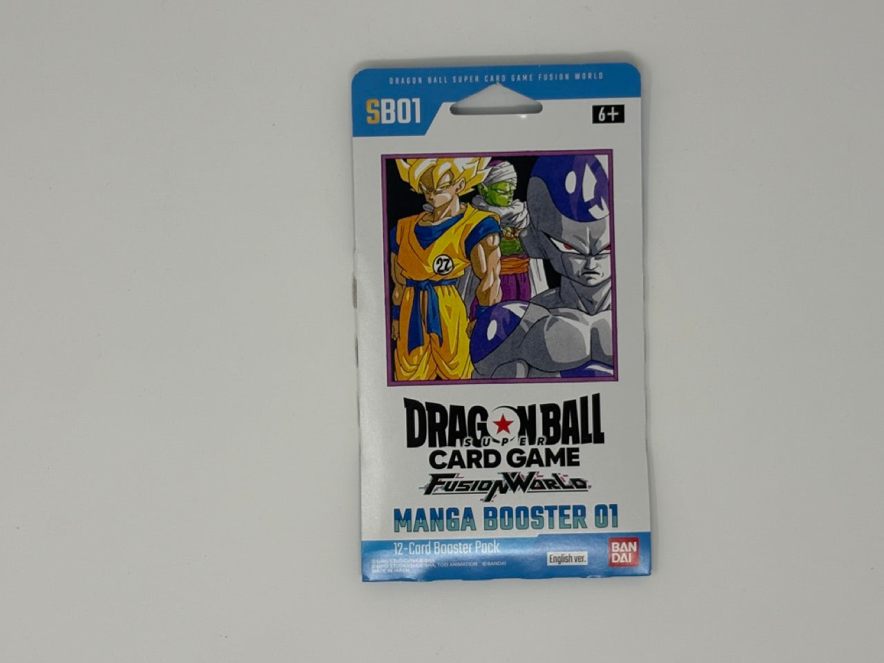 Dragon Ball Super - Manga Booster (SB01) - Sleeved Booster Pack - Goku Frieza Piccolo