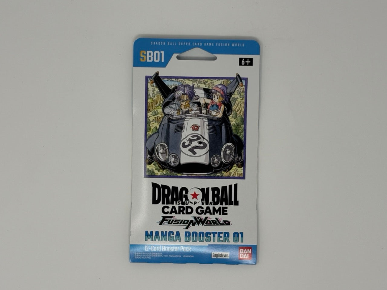 Dragon Ball Super - Manga Booster (SB01) - Sleeved Booster Pack - Trunks Bulma