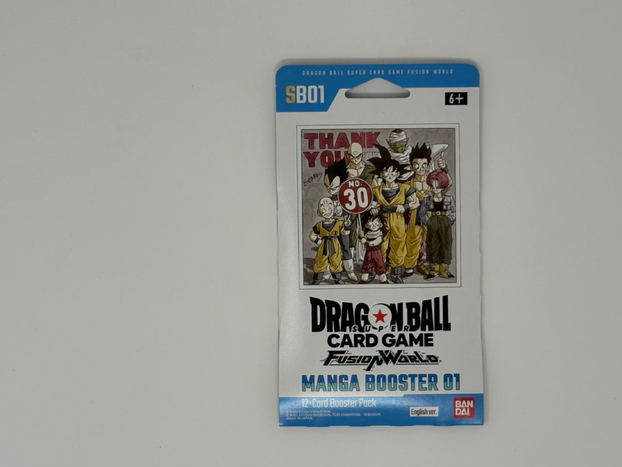 Dragon Ball Super - Manga Booster (SB01) - Sleeved Booster Pack - Goku Friends