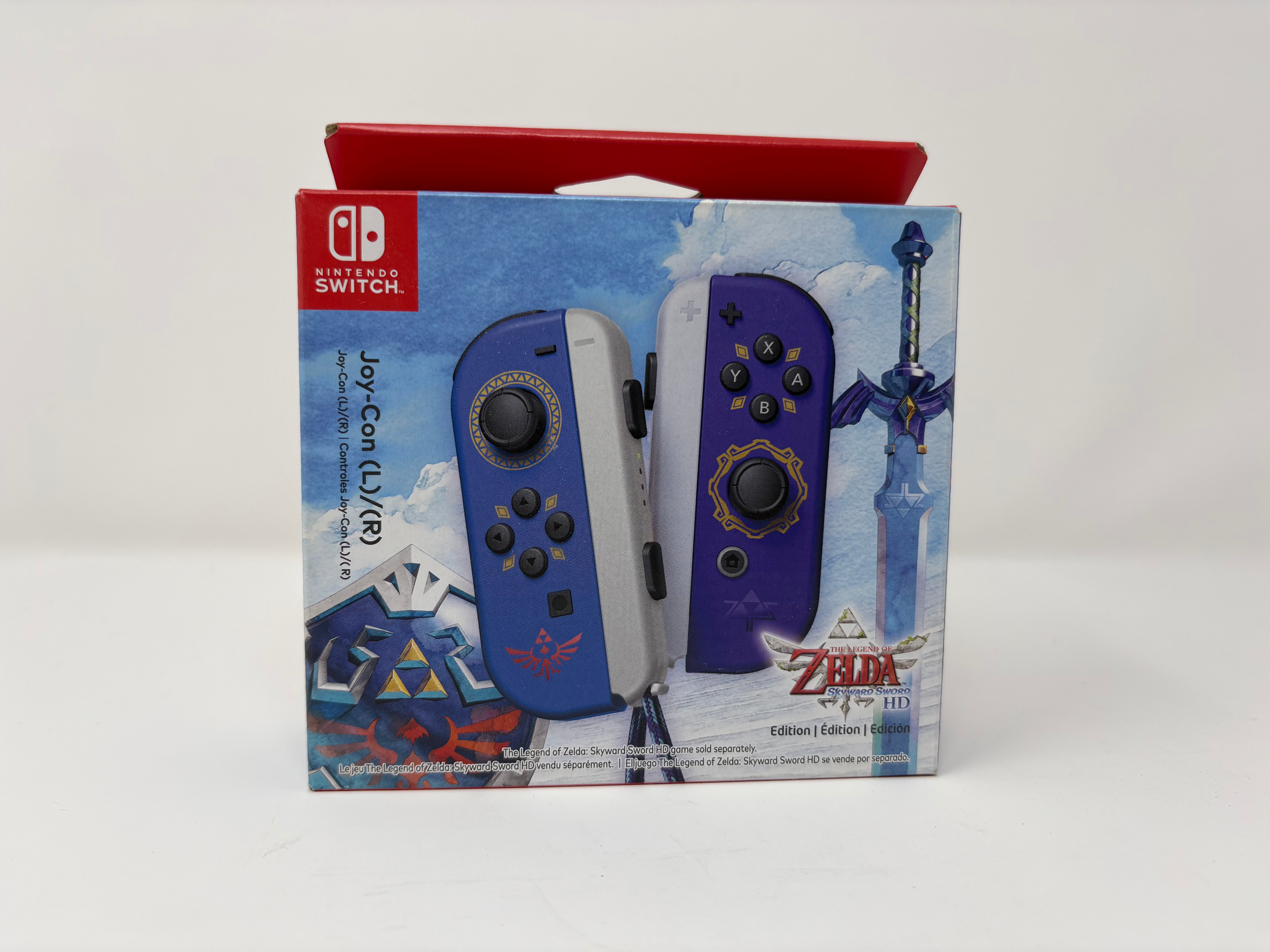 Nintendo Switch - Joy-Con (L)/(R) - The Legend of Zelda: Skyward Sword HD Edition - Blue