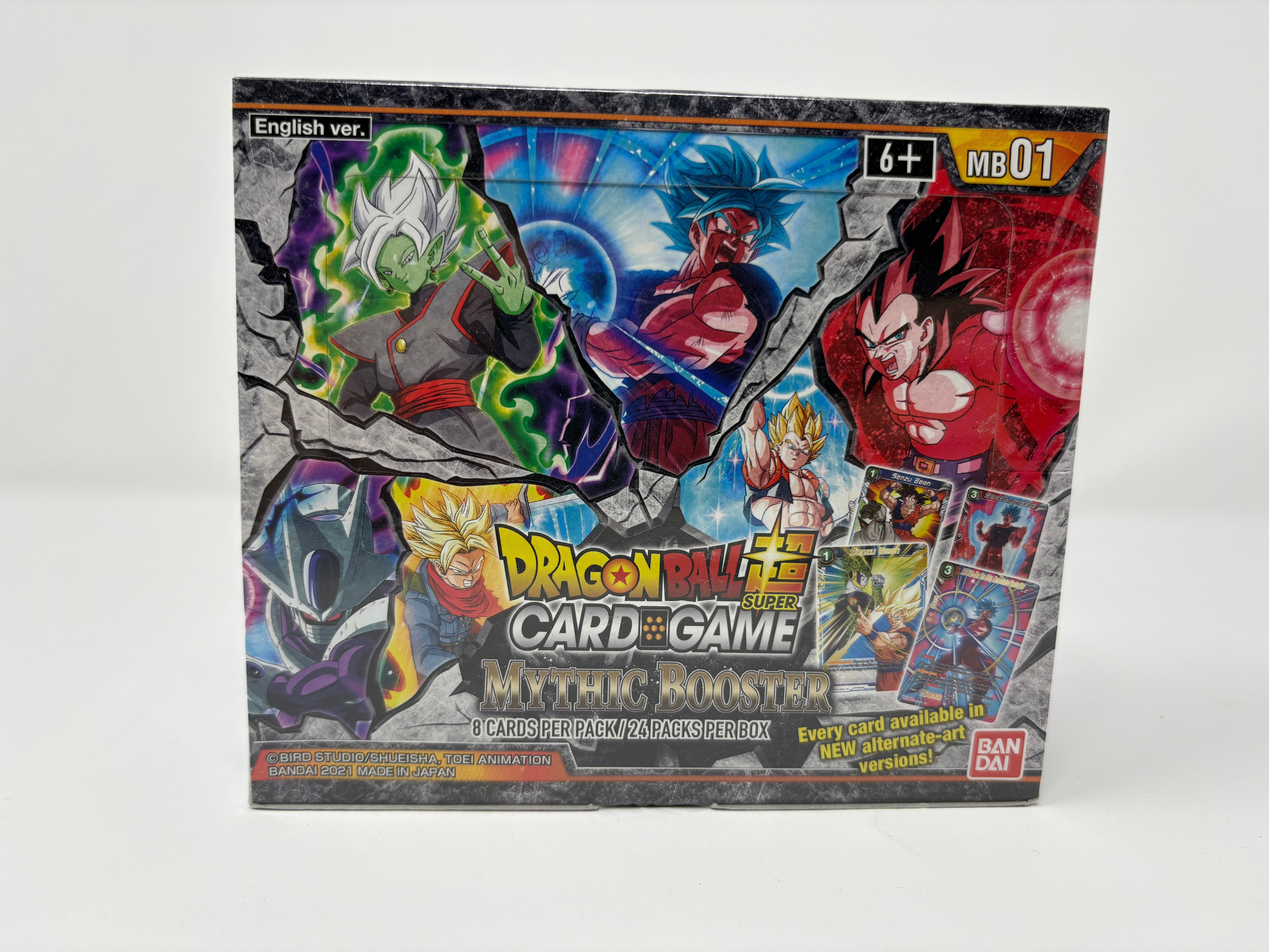 Dragon Ball Super Card Game - Mythic Booster (MB01) - Booster Box - Sealed