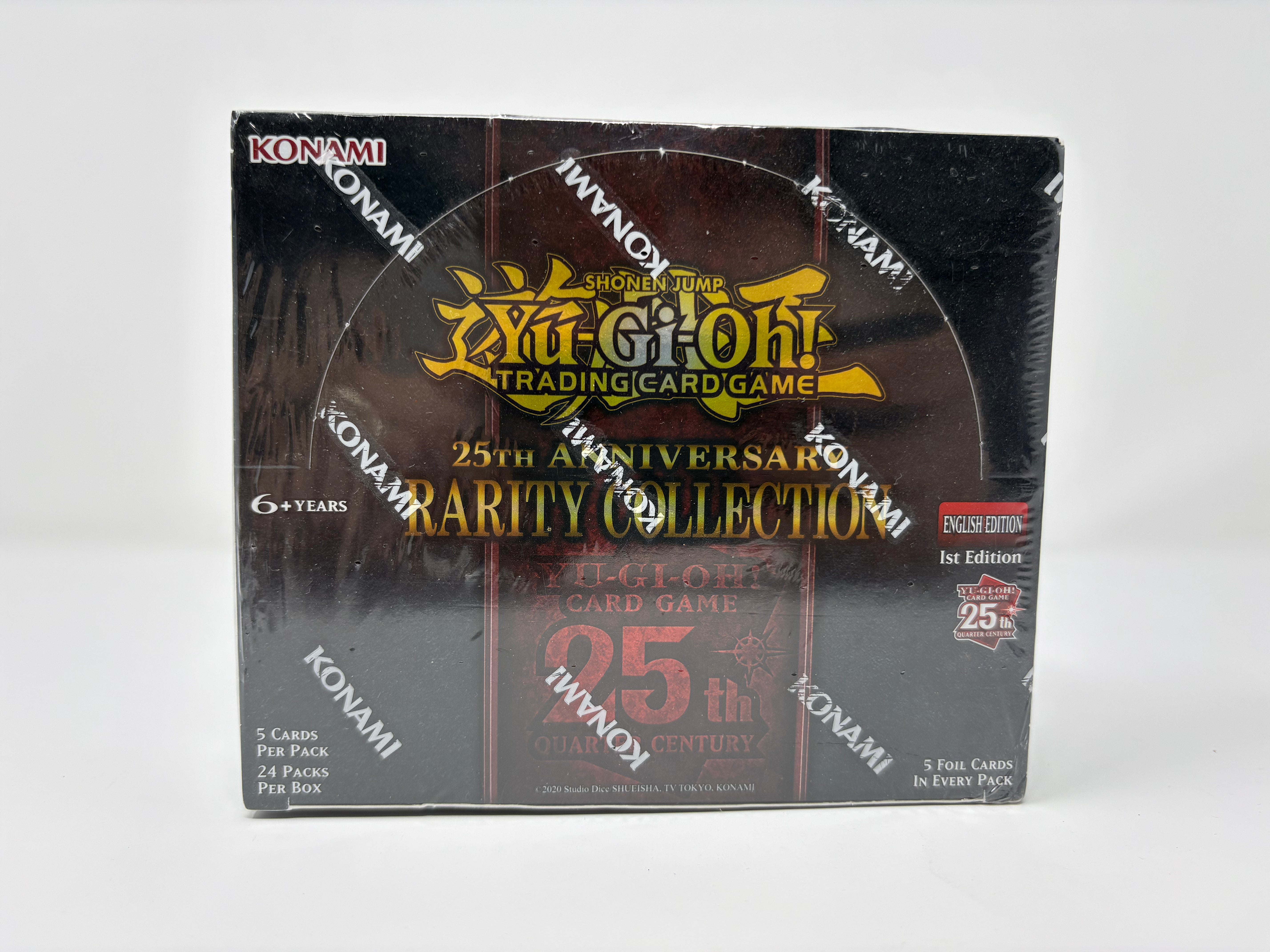 Yugioh -25th Anniversary Rarity Collection Booster Box - English - 24 Packs - Sealed