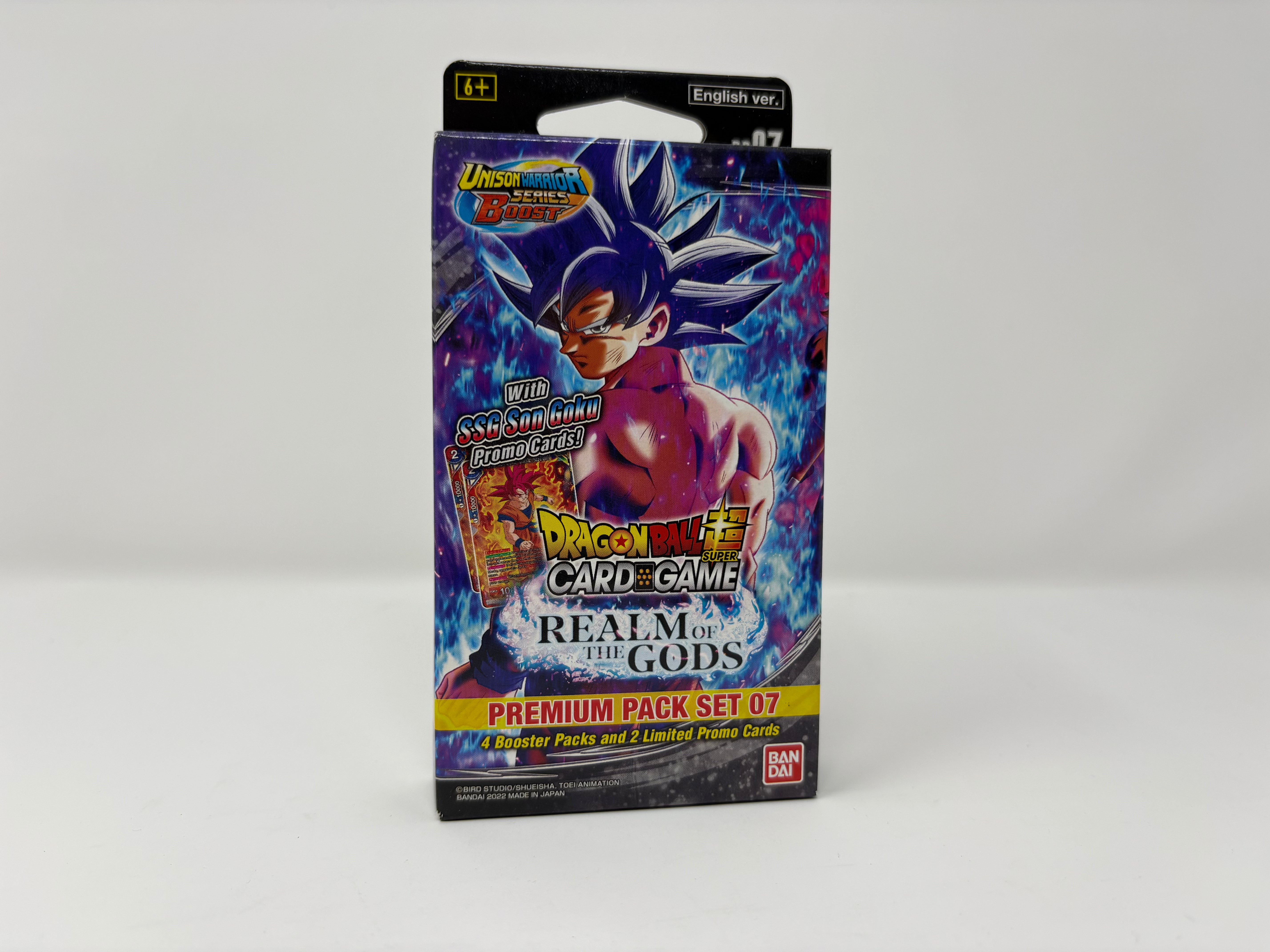 Dragon Ball Super - Realm of the Gods (DBS-B16) - Premium Pack Set 07 - English - Sealed