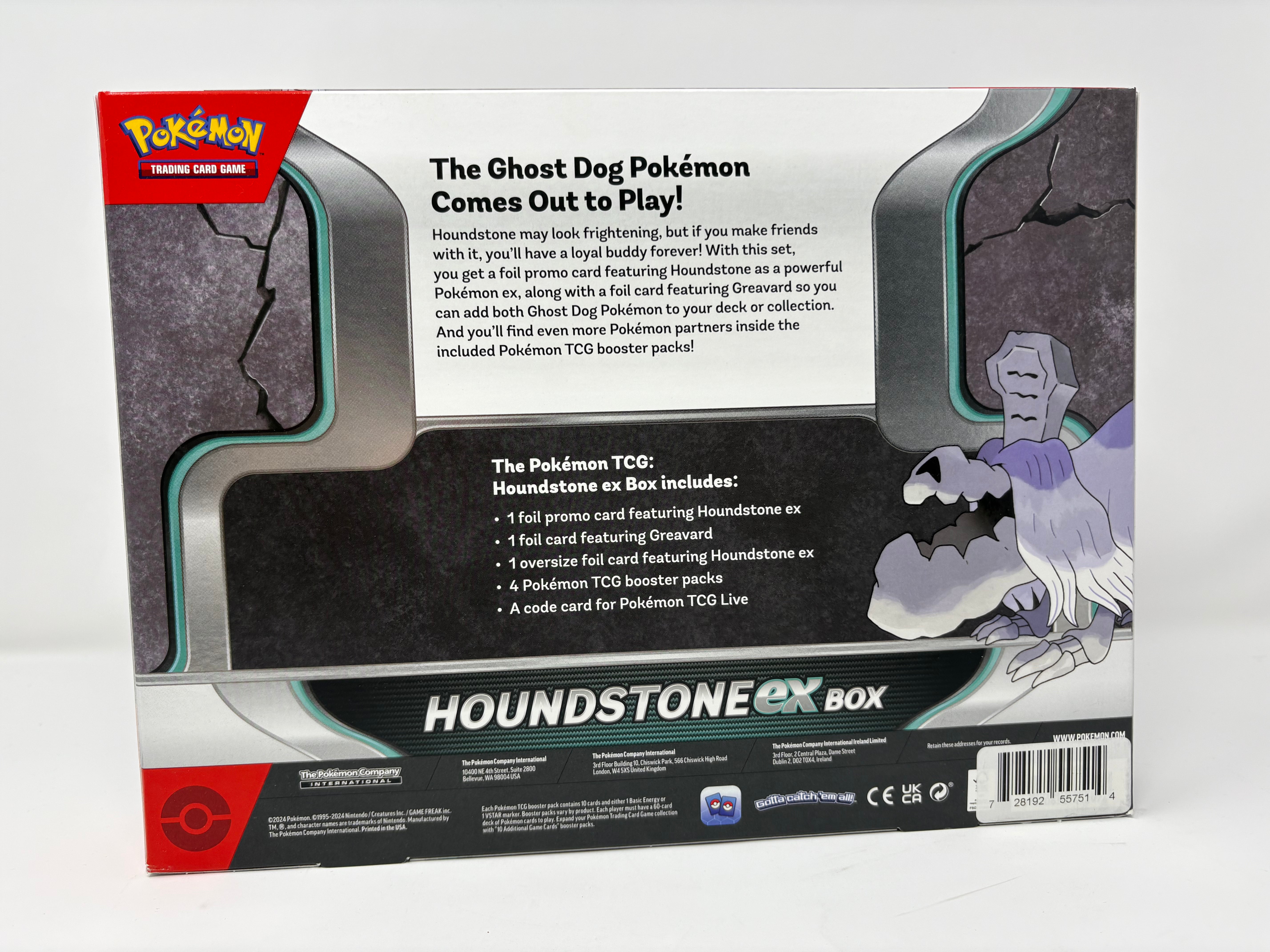 Pokémon TCG: Houndstone ex Box - English - New