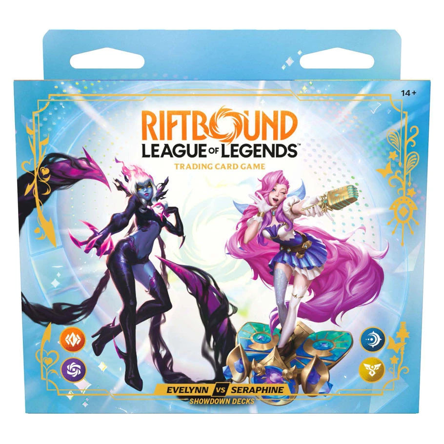 Riftbound: League of Legends TCG: Radiance: Showdown Deck: Evelynn vs Seraphine (4)